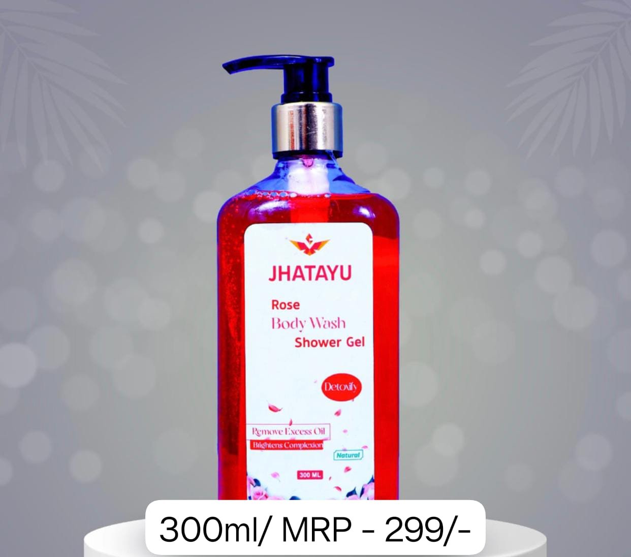 Rose Body Wash Shower Gel